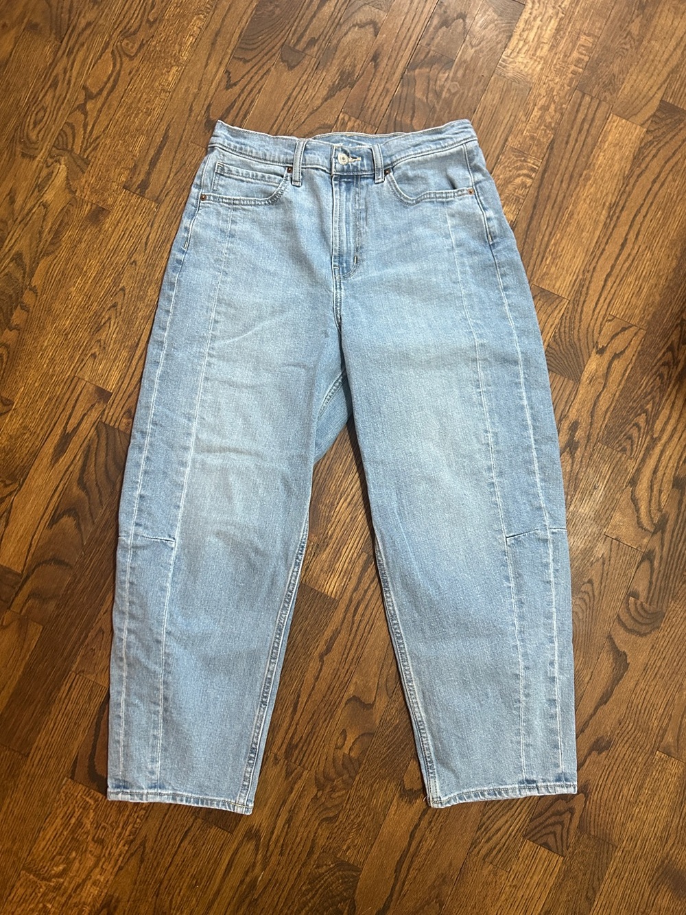 Old Navy High Rise Barrel Jean